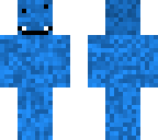 blue fuzzymonster