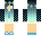 blue girl