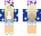 blue girl