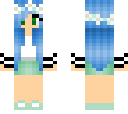 blue girl