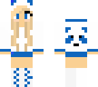 blue panda