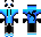 blue panda