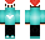 blue pvp skin-christmas edition