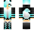 blue wolf girl