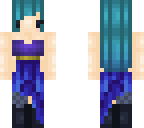 chibi midnight dress