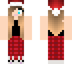 christmas pajama girl