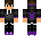 cute purple boy
