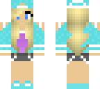 cute tomboy blue