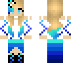 dress virsion hot blue chick