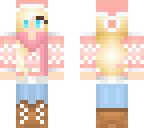 edit of winter girl