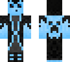 frozen slime mage hooded