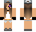 girl with one enderman eye