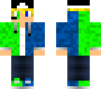 green and blue