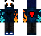 hoodie mixed panda