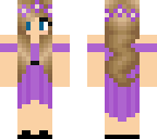improved purple dress girl
