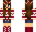 me christmas skin