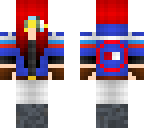 party poison girl with 3-d mask