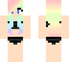 pastel bathing suit