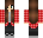 plaid red