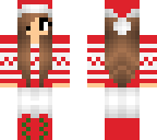 pretty christmas sweater girl