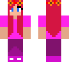 princess with a flowered crown