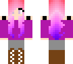 purple hair