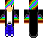 rainbow emo teen