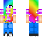 rainbow girl