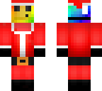 santa slime rainbow