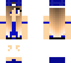 sassy blue girl