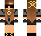 sky dose minecraft girl