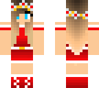 summer christmas girl