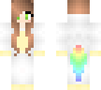 unicorn girl with hoodie off