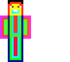2d rainbow skin
