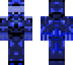 blue and silver master chief