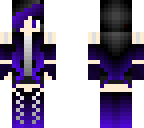 blue goth girl