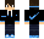 blue nike guy