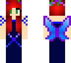 blue wings