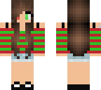 christmas striped shirt girl