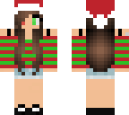 christmas striped shirt girl edited