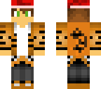 christmas tiger boy