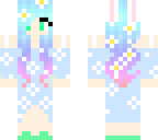 cute flower bunny girl