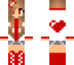 cute heart girl