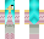 cute winter girl skin