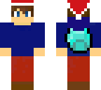 diamond santa hat