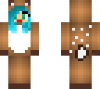 edit of blue haired reindeer onesie