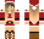 edited christmas girl