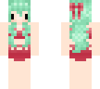 elf chibi in swimsuit coverup