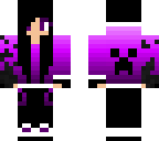 enderman in purple-pink-girl