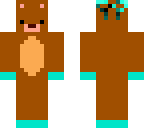 girl blue bear